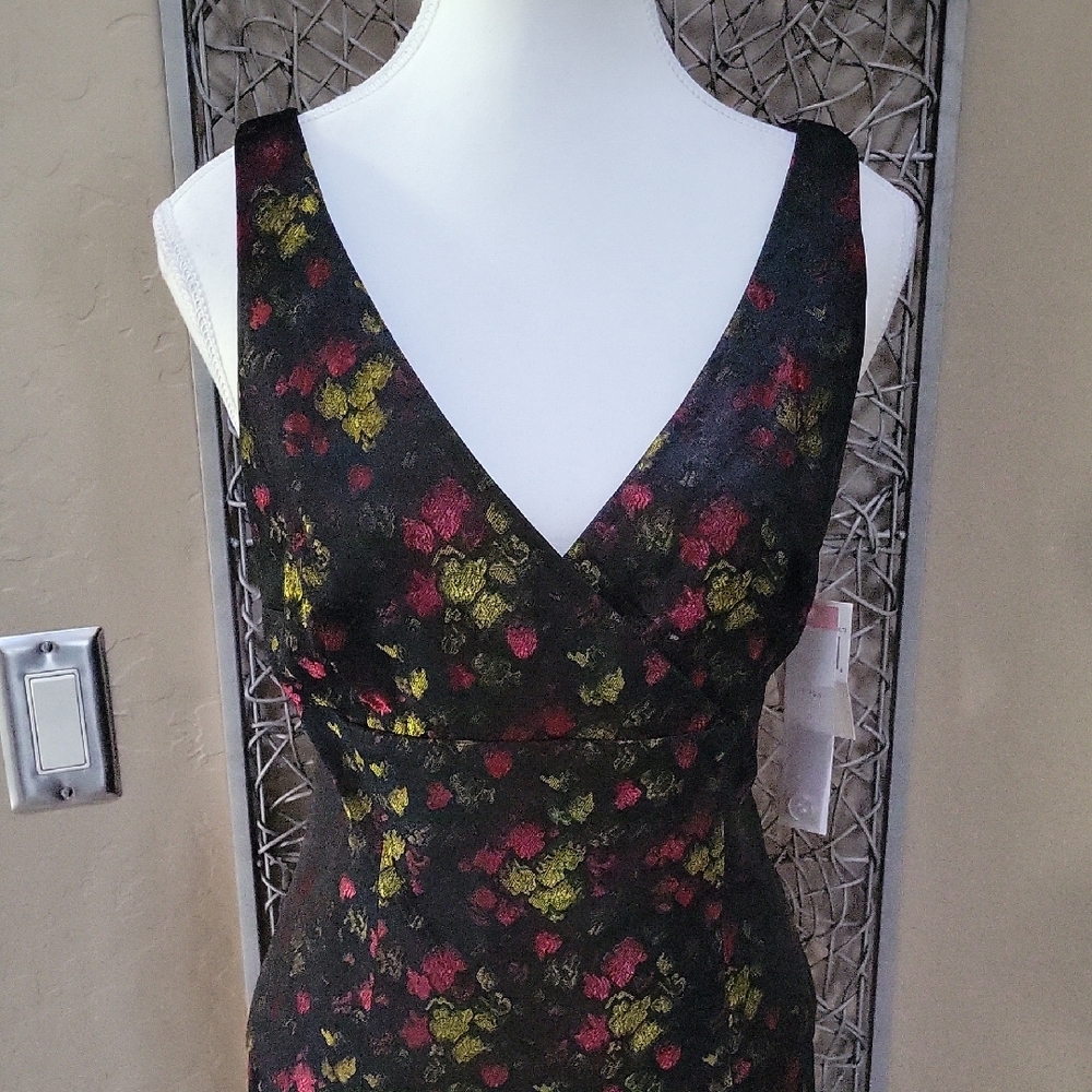 VINTAGE Maggy London Brocade Two Piece Set - Picture 2 of 9